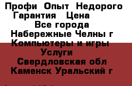 Профи. Опыт. Недорого. Гарантия › Цена ­ 100 - Все города, Набережные Челны г. Компьютеры и игры » Услуги   . Свердловская обл.,Каменск-Уральский г.